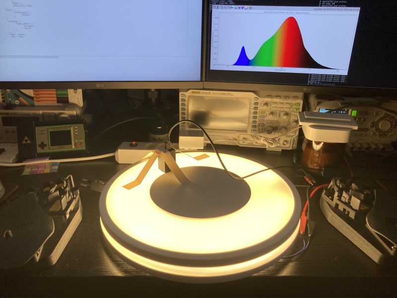 test setup
