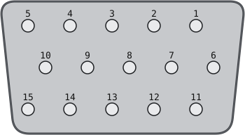 db15 female pinout